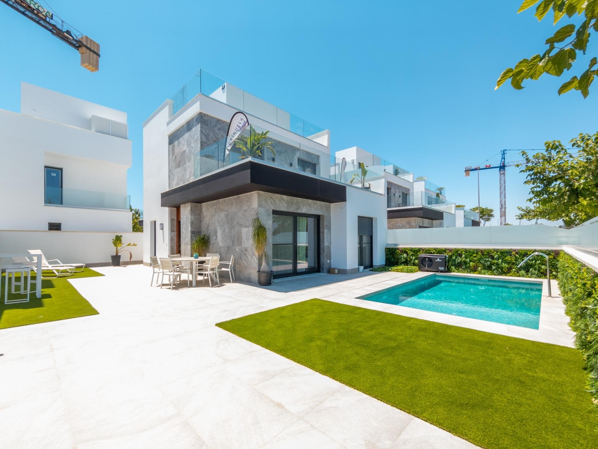 Modern villa with garden and private pool, Pilar de la Horadada