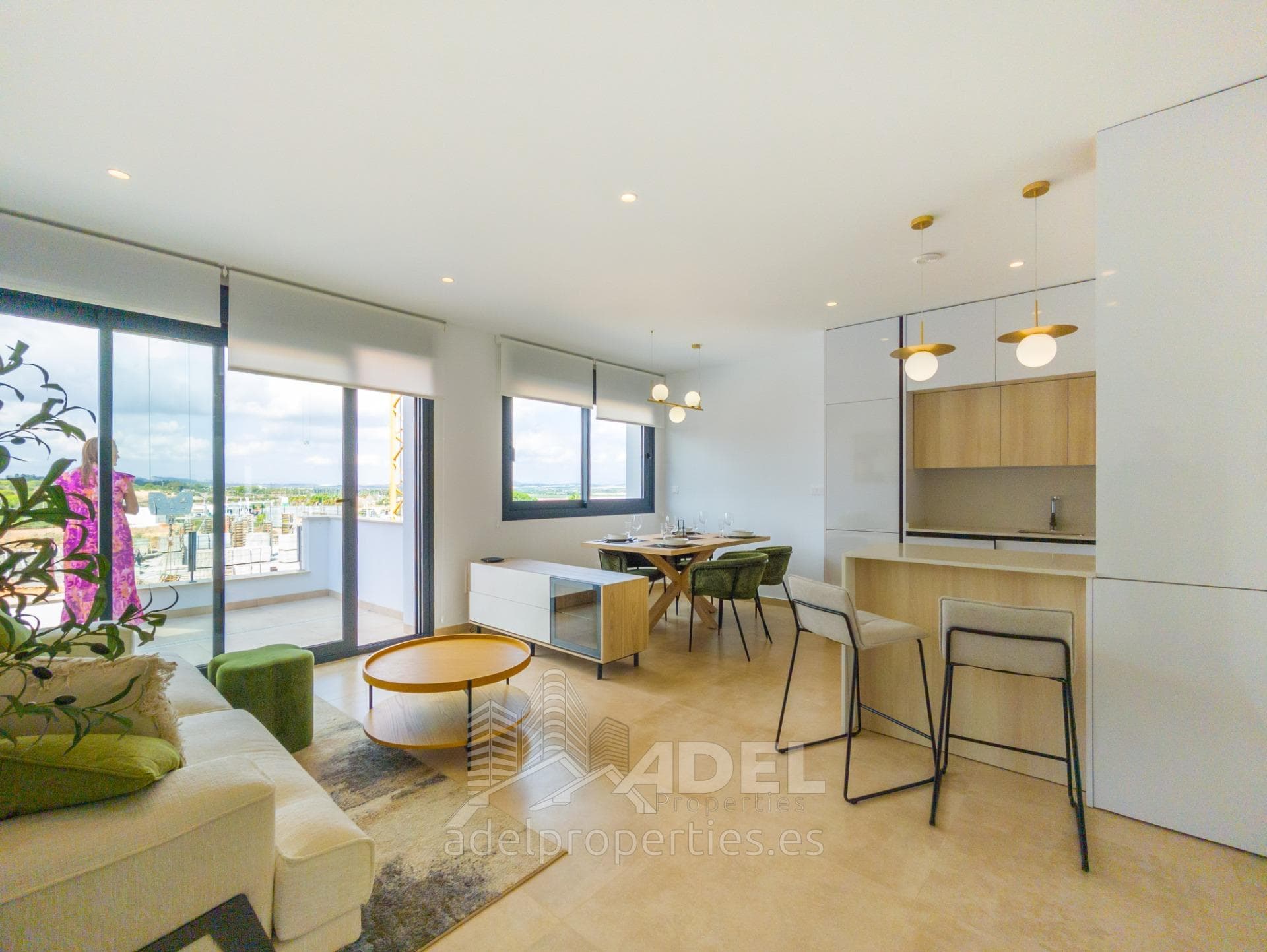 Modern bungalow in a luxury complex with solarium and views of the Pink Lagoon 2