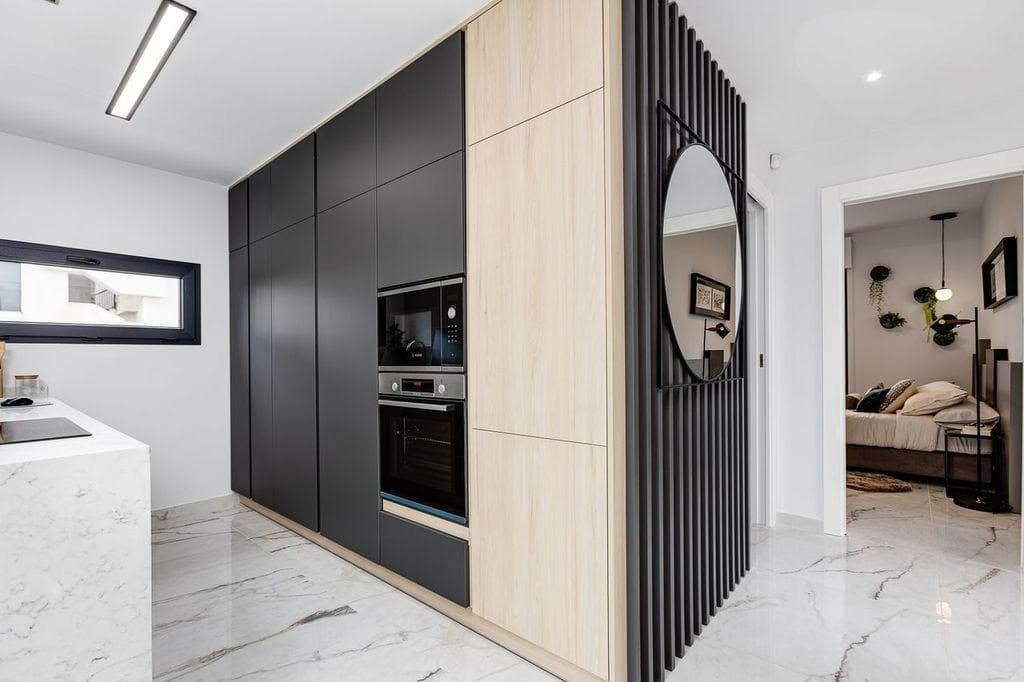 Modern apartment with a spacious terrace and furniture package included in an exclusive residential complex 2